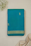 Teal Blue with Rani Pink Traditional Grandeur Elegance