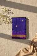 Royal Blue with Magenta Purple Contrast Elegance