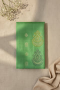 Mint Green with Royal Blue Contrast Elegance