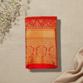Bridal Red & Gold Kanchipuram Silk Grandeur with Timeless Elegance
