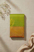 Parrot Green with Mustard Orange Elegance