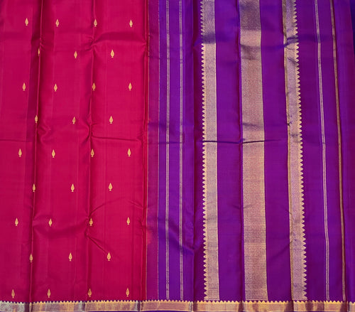 Crimson Red with Violet Contrast Elegance